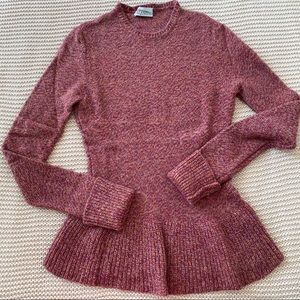 Valentino peplum sweater